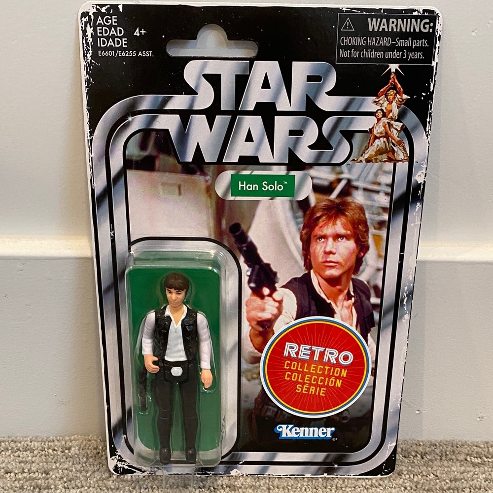 Hasbro Star Wars Han Solo Action Figure - Black, White, Brown
